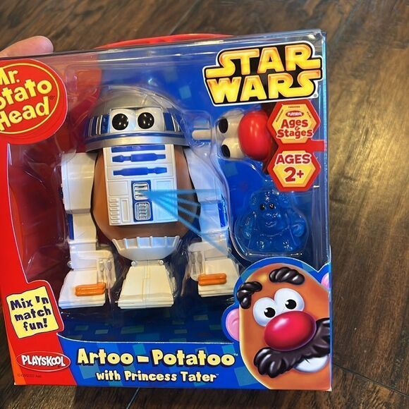 STAR WARS R2-D2 ARTOO-POTATOO  Mr. POTATO HEAD w PRINCESS Tater Change Faces - Picture 3 of 8